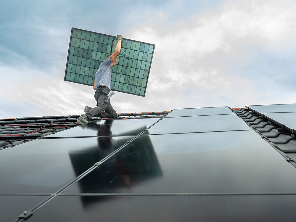 Glas glas zonnepanelen